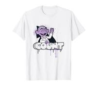 Sesame Street The Count Spray Paint Graffiti Tag Camiseta