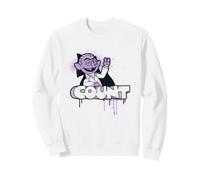 Sesame Street The Count Spray Paint Graffiti Tag Sudadera