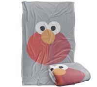 Sesame Street The Elmo Smile Manta súper Suave con Tacto Sedoso - 91 x 147 cm