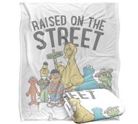 Sesame Street The In My Hood Manta súper Suave con Tacto Sedoso - 152 x 127 cm