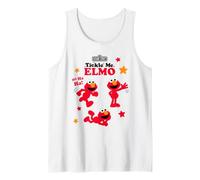Sesame Street Tickle Me Elmo Poster Camiseta sin Mangas