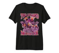 Sesame Street Two-Headed Monster Camiseta Premium