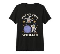Sesame Street Vintage Bert and Ernie out of This World Camiseta Premium