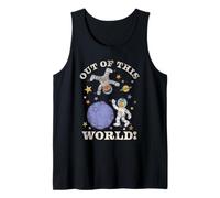 Sesame Street Vintage Bert and Ernie out of This World Camiseta sin Mangas