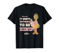 Sesame Street Vintage Big Bird, Costs Nothing To Be Kind Camiseta