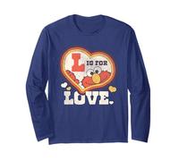 Sesame Street Vintage Heart Elmo, L Is For Love Manga Larga