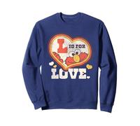 Sesame Street Vintage Heart Elmo, L Is For Love Sudadera