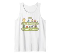 Sesame Street Vintage Heart Good Friends, Great Times Camiseta sin Mangas