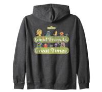 Sesame Street Vintage Heart Good Friends, Great Times Sudadera con Capucha