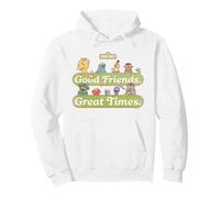 Sesame Street Vintage Heart Good Friends, Great Times Sudadera con Capucha
