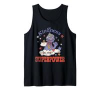 Sesame Street Vintage Heart Grover Kindness Is My Superpower Camiseta sin Mangas