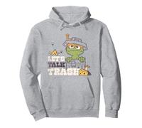 Sesame Street Vintage Heart Oscar, Let's Talk Trash Sudadera con Capucha