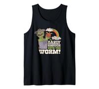 Sesame Street Vintage Oscar, Early Grouch Gets The Worm Camiseta sin Mangas
