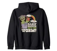 Sesame Street Vintage Oscar, Early Grouch Gets The Worm Sudadera con Capucha