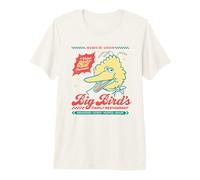 Sesame Street Vintage Sign Big Bird's Best Pancakes Camiseta Premium