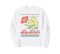 Sesame Street Vintage Sign Big Bird's Best Pancakes Sudadera
