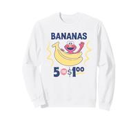 Sesame Street Vintage Sign Elmo's Bananas Sudadera