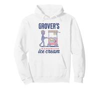 Sesame Street Vintage Sign Grover's Handmade Ice Cream Sudadera con Capucha