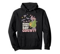 Sesame Street Vintage The Count, Make Every Day Count Sudadera con Capucha