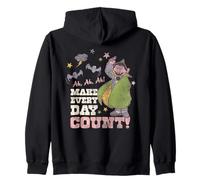 Sesame Street Vintage The Count, Make Every Day Count Sudadera con Capucha