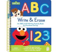 Sesame Street Write & Erase ABC and 123