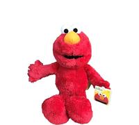 SESAMESTREET Sesame Street - Barrio Sesamo Peluche Elmo (Rojo) 28cm Sentado y 40cm de pie - Calidad Super Soft