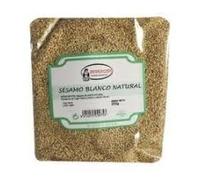 Sésamo Blanco Natural - Pack de 2 (2 x 250g) - 500g de Semillas de Ajonjolí Selección Premium - Gran Fuente de Calcio y Fibra - Ideal para Sushi, Ensaladas y Panadería - 100% Natural