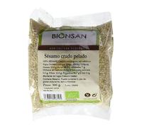 Sésamo Crudo Pelado Bio 300g | Semillas Ecológicas | Fuente de Calcio, Fibra y Proteínas | Apto para Veganos
