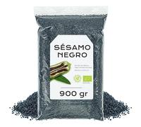 Sesamo Negro BIO 900 gr - Semillas de Sesamo Negro - Semillas de Ajonjoli - A Granel