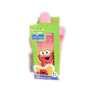 Sésamo Street Sésamo Beginnings 8oz tazas a prueba de derrames, Elmo, rosa