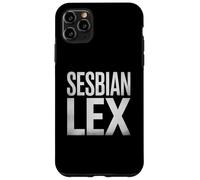 Sesbian Lex Divertido Queer LGBTQ Humor Sarcasmo Chiste Mujeres Hombres Carcasa para iPhone 11 Pro Max