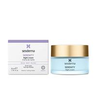 Sesderma Serenity Crema de Noche - Con Melatonina - Combate el Daño Producido Durante el Día - Efecto Relajante y Antienvejecimiento - 50 ml