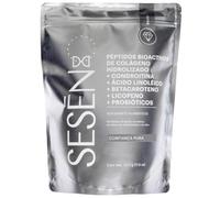 Sesen Colágeno Hidrolizado Puro en Polvo 500g, Péptidos Bioactivos de Colágeno Hidrolizado Tipo I, II y III para Pelo, Piel y Uñas, Collagen Peptides Powder, Doble Hidrólisis para Mejor Absorción