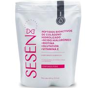 Sesen Colágeno Hidrolizado Puro en Polvo 500g, Péptidos Bioactivos de Colágeno Hidrolizado Tipo I, II y III, Contiene Ácido Hialurónico y Biotina para Pelo, Piel y Uñas, Collagen Peptides Powder