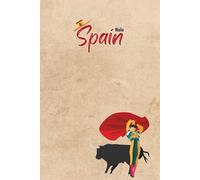 SESHAT Spain Travel Diary | 90 GSM A Dot Grid Journal: 120 Pages | Travel Diary | Gifting Purpose Diary