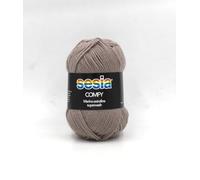 Sesia Comfy - Ovillo para calcetines Merino Extrafine Superwash y lana de cachemira, color beige col 1621