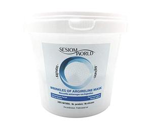 Sesiomworld Mascarilla Profesional Alginatos con Extracto de Argireline (Efecto Botox) Facial 100% Natural 1 Unidad 390 g