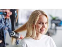 Sesión de peluquería con lavado mascarilla corte mechas balayage o babylights y peinado