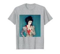 Sesión fotográfica de PJ Harvey para traerte mi Amor Camiseta, Hombre, Gris Jaspeado, 5XL