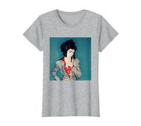 Sesión fotográfica de PJ Harvey para traerte mi Amor por Simon Fowler Camiseta, Mujer, Gris Jaspeado, L