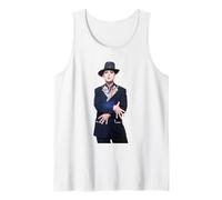 Sesión fotográfica en Estudio de Boy George Culture Club Singer Camiseta sin Mangas