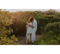 Sesión fotográfica familiar en exterior con entrega de todas las fotos reveladas en digital