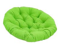 sessel Cush - Almohadilla redonda para silla colgante de radar, cojín de asiento para sillas de ratán para sillas de jardín, fundas de 70 x 70 cm