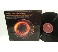 SESSIONS, PANUFNIK, BOSTON SYMPHONY ORCHESTRA, SEIJI OZAWA concerto for orchestra / sinfonia votiva, gatefold, A66050