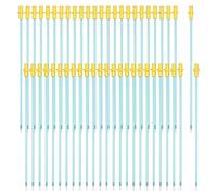 Sessleger 50 Piezas de Varillas de InseminacióN Artificial Desechables Tubo de Varilla de CríA Desechable Tubo de CatéTer de CríA Flexible para Perro