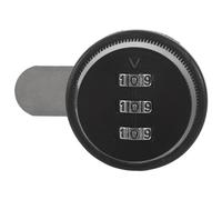 Sessleger Aleación Código Combinación Cam Lock Keyless Post Mail Box Cabinet RV 3 Dial Negro