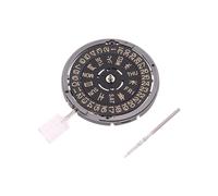 Sessleger Movimiento NH36 Crown at 3.8 O'Clock Reloj Mecánico Reemplazo Movt para Diver's Mod Sub 24 Jewels Negro Fecha, Font, Policía el Negro, police blanche