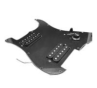 Sessleger SQ Guitarras Eléctricas Cargado Pre-Cableado Scratchplate Piezas de Repuesto Guitarra Pickguard Eléctrico Pickup Montaje Negro