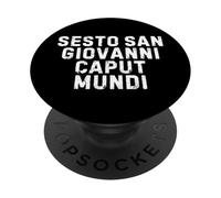 Sesto San Giovanni Caput Mundi Simpatica Uomo Donna Bambino PopSockets PopGrip Adhesivo