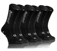 Sesto Senso 3 Pares Calcetines Deportivos Negro Algodón Coloridos Hombre Mujer 35-38 Black